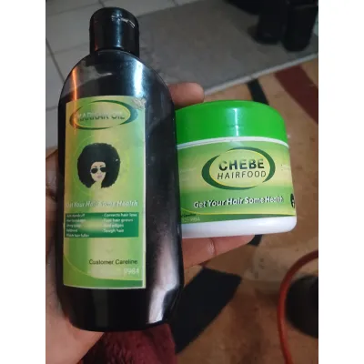 Chebe oil and hair food
